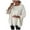 F139-White, variant on Womens Fashion Sweaters Women's Oversized Sweaters 3/4 Sleeve Round Neck Cable Knit Pullover Casual Versatile Basic Tops Casual Dress Sweaters