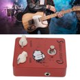 thumbnail image 4 of Pedales De Efectos, Carcasa De Metal True Bypass Pedal De Efectos De Guitarra Eléctrica Ladrillo Rojo Fácil De Usar Con LED Para Tocar ANGGREK Otros, 4 of 8