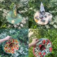 thumbnail image 3 of Jollup The Quilted Witch Hat, Handcrafted Folk Art Vintage Halloween Hat, Prairie Patchwork Costume Headpiece, 3 of 9