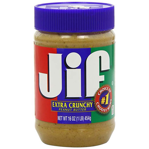 Jif Extra Crunchy Peanut Butter, 16 Oz