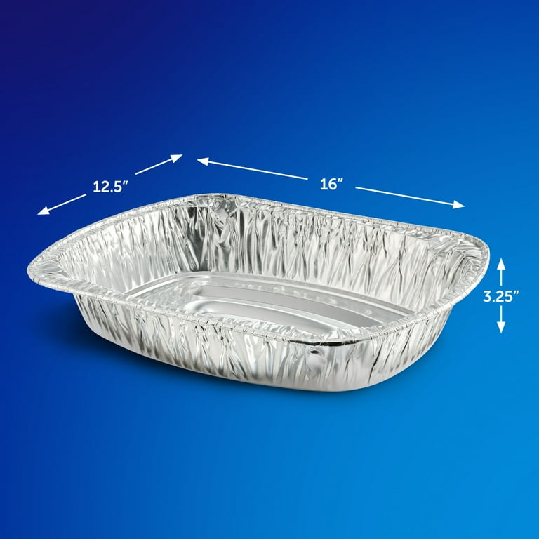 EZ Foil 25 LB Super Roaster Disposable Turkey Pan, 16 x x