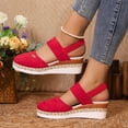 thumbnail image 5 of Closed Toe Sandals for Women Comfortable Anti Slip Summer Shoes simple style Sandals, 5 of 17
