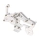 thumbnail image 4 of Abrazadera de pinza mecánica aleación de aluminio de pata manipuladora para Robot (plata) shamjiam Pata de brazo mecánico, 4 of 8