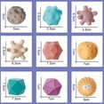 thumbnail image 3 of Bloques de construcción suaves Baoblaze Juguetes para bebés apilamiento mordedores de bolas Montessori Color 1032, 3 of 7