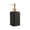 Black, variant on Ceramic Soap Dispenser for Bathroom, 350ml Shower Gel Pump Bottle