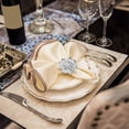 thumbnail image 2 of Napkin Ring Collection Decorative Set of 10PCS for Cloth Napkins Napkin Holder Kitchen Decor WEdding Decor, 2 of 5