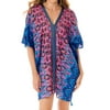 Miraclesuit MULTI Vesuvio Caftan Swim Cover-up, US Large