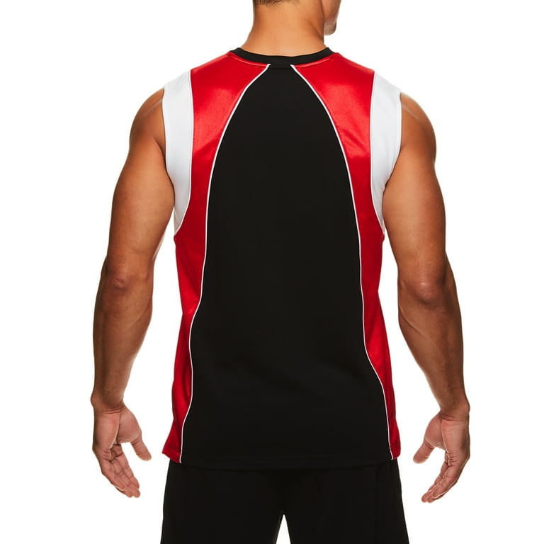 Custom White Red-Black Authentic Sleeveless Baseball Jersey Men's Size:2XL