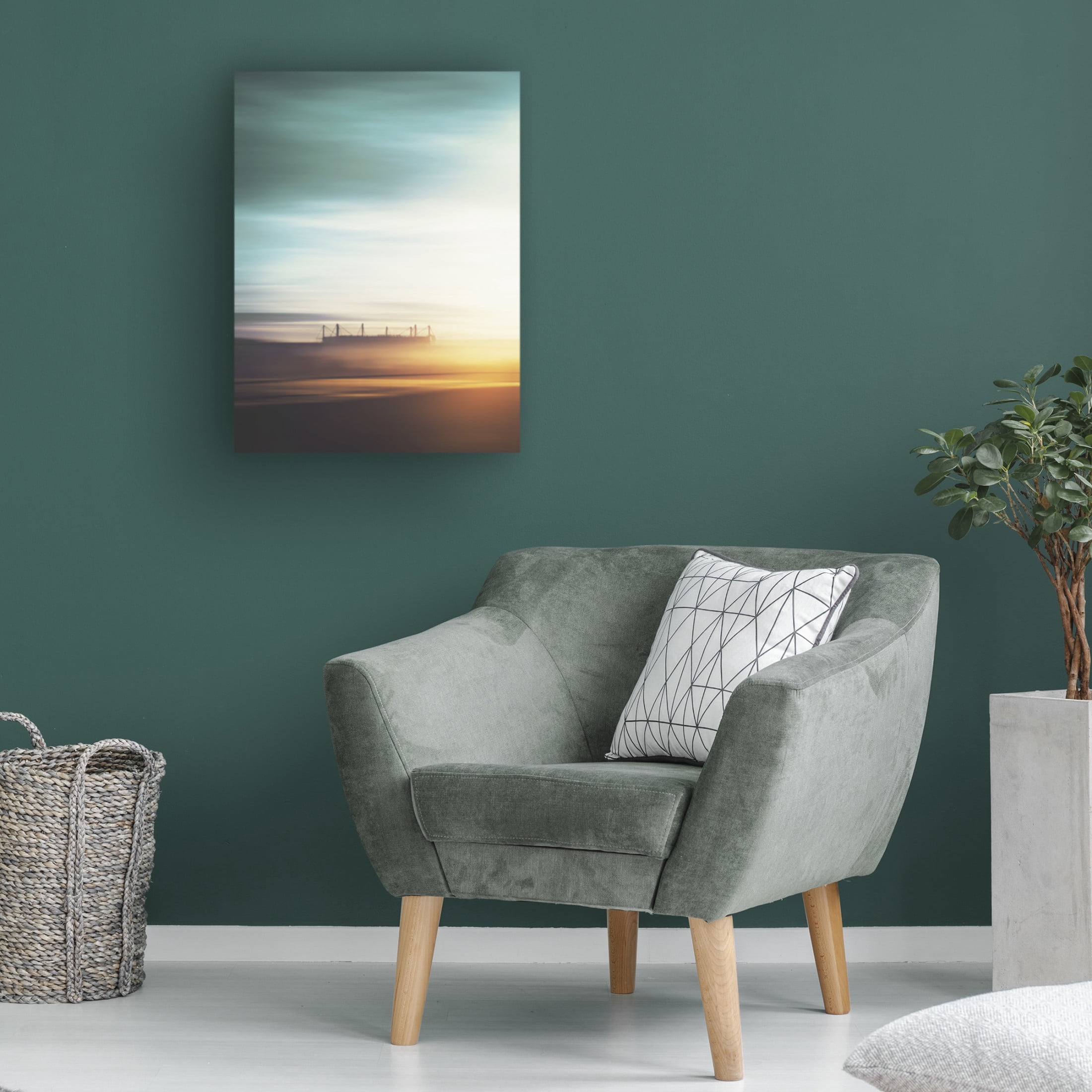 Canvas Wall Art - Marcus Hennen 'Placidity' Wall Art for Living Room, Bedroom, or Office Décor by Trademark Fine Art - 24 x 32 Inches