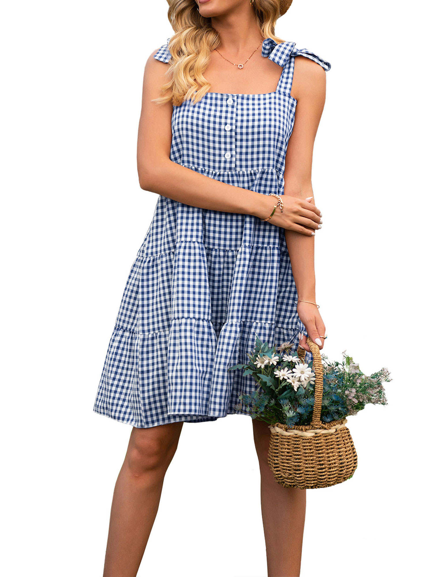 Boho Flowy Beach Short Dresses 