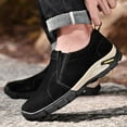thumbnail image 6 of Mens Classic Loafers Non-slip Casual Walking Shoes Lightweight Outdoor Shoes Breathable Comfortable Work Shoes Black 6.5 US, 6 of 7