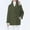 Army Green, variant on AOOCHASLIY Women Coat Womens Winter Clothes Plus Size Warm Lapel Leather Cotton Coat Long Sleeve Jacket