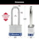 thumbnail image 3 of Candado Master Lock acero laminado 1-9/16 pulgadas ancho 3DLH, 3 of 8