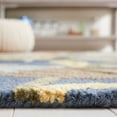 thumbnail image 4 of SAFAVIEH Blossom Danny Floral Wool Runner Rug, Navy/Multi, 2'3" x 6', 4 of 8