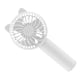 thumbnail image 2 of Mini Ventilador de Mano Ventilador de Bolsillo Pequeño Compacto Recargable 3 Velocidades Refrigeración Alimentada Ventilador de Mano Portátil Silencio 4 piezas, 2 of 8