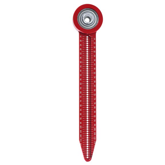 BELOWSYALER Round Marking Gauge Tool Carpentry Drawing Ruler Aluminum Drawing Ruler Circular Scriber Drawing Tool