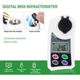 thumbnail image 3 of EMSZ-J LCD Digital Brix Refractometer Portable Handheld Honey Refractometer Sugar Concentration Detector Automatic Temperature Compensation, 3 of 8