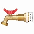 thumbnail image 5 of FABLE- Brass Rain Barrel Spigot Quarter Turn Ball Valve Spigot With Bulkhead Fitting, 5 of 6