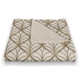 thumbnail image 2 of Creative Products Gold pattern Distress 50x60 Coral Fleece Blanket, 2 of 3