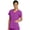 Bright Violet, variant on ™ Women's V-Neck Perforated Side Panel Solid Scrub Top