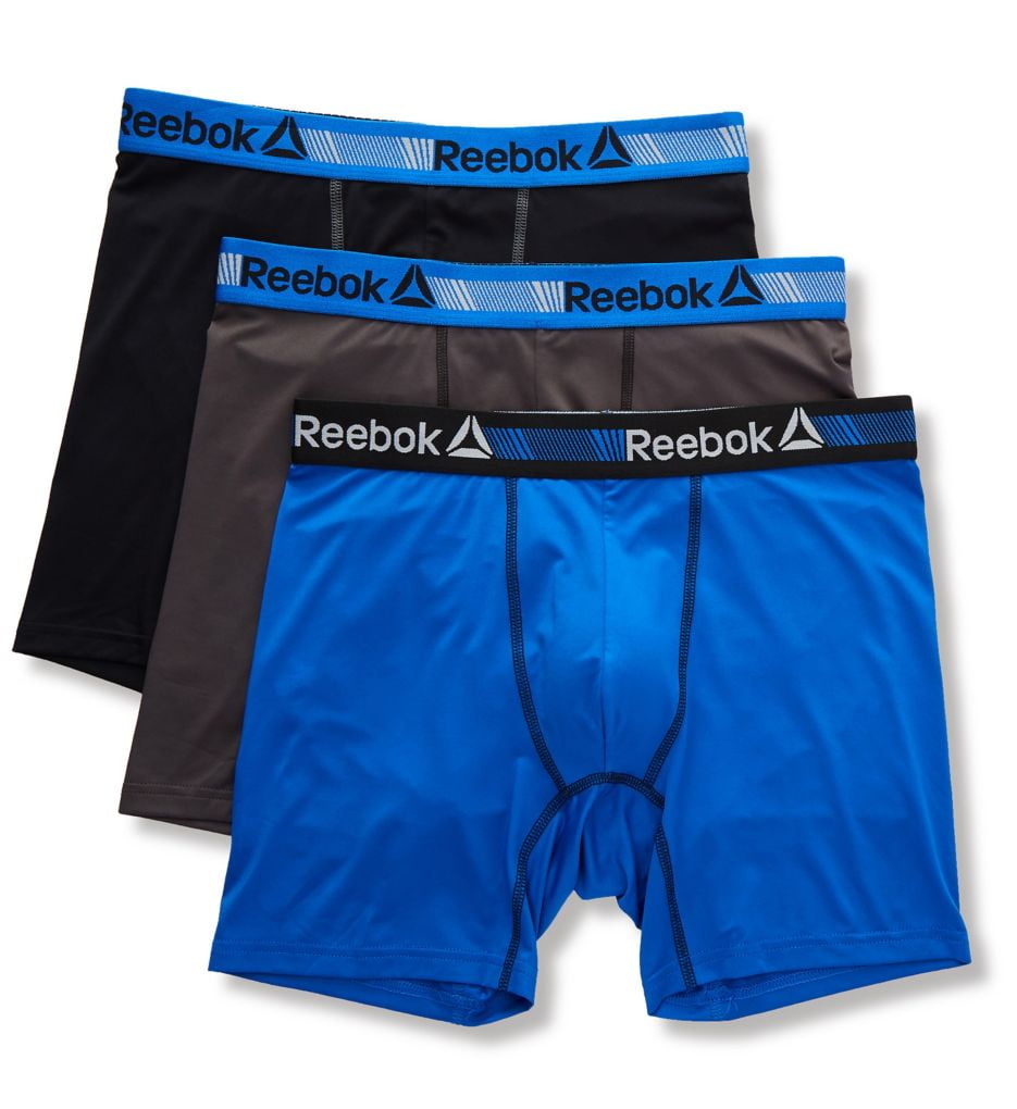 Reebok Reebok Men's Performance Boxer Briefs, 3 Pack