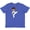 Vintage Royal Blue, variant on African American Boy, Karate Boy, Black Belt, Kata Youth T-Shirt