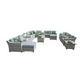 thumbnail image 2 of TK Classics Fairmont All-Weather Wicker 17 Piece Patio Conversation Set, 2 of 2