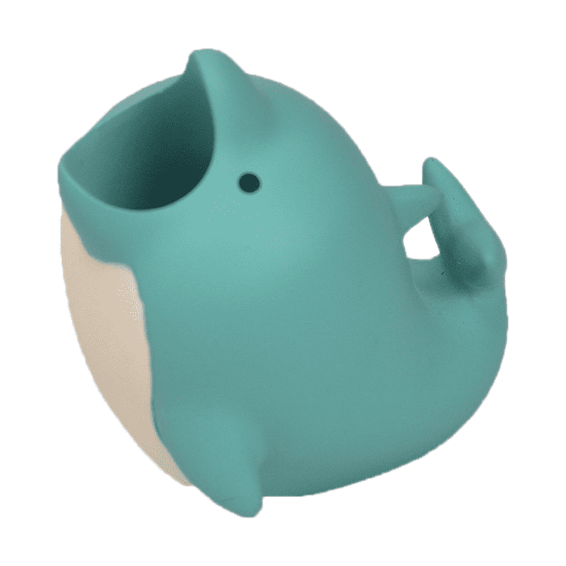 Portalápices para estudiantes de pequeña capacidad, bonito soporte para bolígrafo con forma de delfín y tiburón para acuario