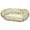 Taupe, variant on Precious Tails Dogs and Cats Deluxe Curved Orthopedic Memory Foam Sofa Bed 33 in L x 26.5 in W x 9.5 in H
