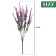 thumbnail image 6 of Spencer 8 Bundles Artificial Flowers Rose Red Flowers Lavender Bunches Plastic Faux Plants for Home Table Indoor Outdoor Decor, 6 of 8