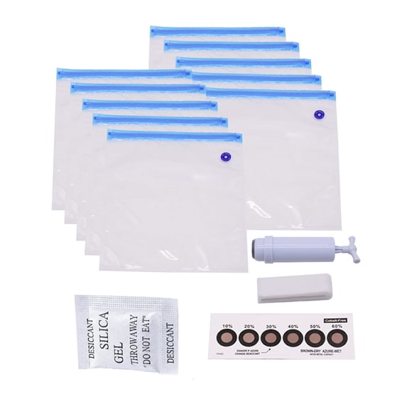 3D Filament Storage Bags Kit 3D Printer Filament Storage Bags Vacuum Sealed Kit with Pumps for 3D Filament Storage