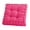 Hot Pink, variant on Square Floor Pillow Cushion, 16x16 Inch Corduroy Seat Cushion for Meditation, Decorative Chair Pad for Indoor Outdoor Use, Comfy Pillow for Dining Room, Kitchen, Office, and Living Room