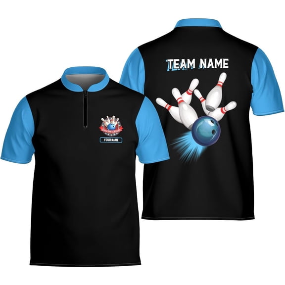 Personalized Bowling Jersey 3D, Bowling Shirts for Team, Bowling Shirt Unisex for Men Women, Bowling Shirts for Men (S)
