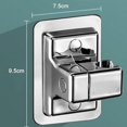 thumbnail image 2 of Adjustable Punch-Free Shower Bracket Wall-mounted Lotus Pod Fixed Wall Base, 2 of 11