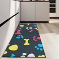 thumbnail image 4 of Cool Pet Background Dog Paw Kitchen Rug Mat,Kitchen Runner Rugs Non Skid Washable,Decorative Kitchen Floor Mats for Kitchen,Sink,Laundry,17"X47", 4 of 5