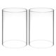 thumbnail image 1 of 2 pantallas transparentes para velas de huracán, portavelas decorativo, pantalla cilíndrica, suministros para portavelas, pantallas decorativas de vidrio para velas., 1 of 7