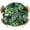 Black, variant on Tropical Palm Leaves Round Tablecloth 36-44 Inch Round Fitted Table Cloth with Elastic Edge, Green Monstera Leaf Plants Summer Beige Waterproof Table Cover Protector for Outdoor Picnic Party Dining