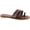 Black/Silver, variant on Women's Flat Bohemian Tribal Style Sandal with Fringe and Faux Stones