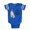 Royal Blue, variant on CafePress - FIN Dont Know Jack - Cute Infant Baby Football Bodysuit