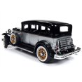 thumbnail image 2 of 1931 Peerless Master 8 Sedan Black and Silver Limited Edition to 1,500 pieces Worldwide 1/18 Diecast Model Car by Autoworld, 2 of 2