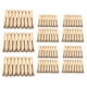 thumbnail image 1 of Pinzas para Ropa de Madera, Pinzas de la Vieja Escuela, Pinzas para la Ropa Redondas de 100 Unidades, Pinzas para Ropa Resistentes Una la Intemperie, Pinzas Tradicionales, 1 of 7