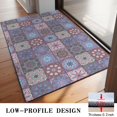 thumbnail image 3 of Purple Ethnic Geometric Patchwork Pattern Door Rugs,Washable Non Slip Door Mats Indoor,Decorative Door Mats,Entry Mat Indoor for Entrance,Bedroom,Kitchen,Bathroom,20"x32", 3 of 6