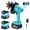2 x 4.0Ah Batteries, variant on Fotrix 20V Mini Cordless Garden Tiller Cultivator, Electric Rototiller with a 2.0Ah Batteries & Fast Charger for Lawn Soil Cultivation