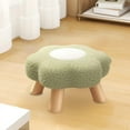 thumbnail image 4 of NIUBWJL Flower Stool Small Round Stool Cloud Agaric Stool Room Decoration Durability Floor Stool Baby Chair, 4 of 5
