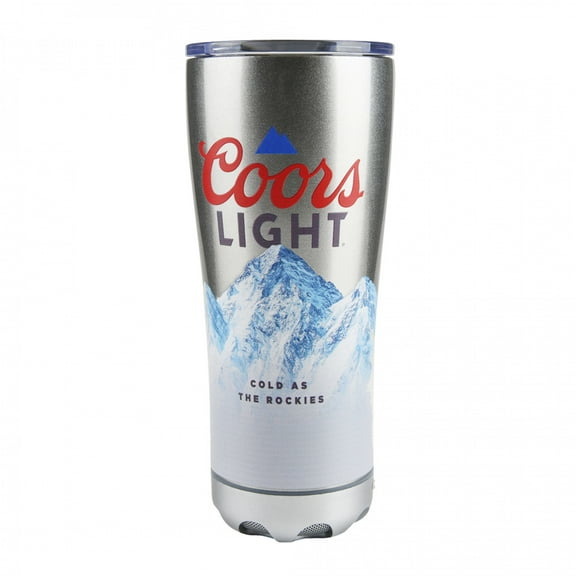 Coors Light Stainless Steel Tumbler with Built in Bluetooth Speaker