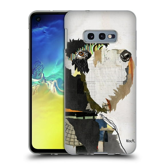 Head Case Designs Officially Licensed Michel Keck Dogs 2 Schnauzer Soft Gel Case Compatible with Samsung Galaxy S10e