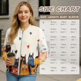 thumbnail image 7 of DISNIMO Cat Heart Printed Sweatshirts for Women Trendy Jackets Long Sleeve Outwear Warm Sweatshirts Fall Winter Clothes, S, 7 of 7