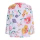 thumbnail image 4 of Tops Y Blusas Casuales de Manga Corta con Cuello en V Encaje Blusa de Moda, Poliéster Ligero para Invierno Primavera, 4 of 8