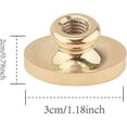 thumbnail image 3 of 1PC Golden Brass Wax Seal Stamp Retro Stamp Head Moon Pattern 20x30mm For Cards Envelope, 3 of 7