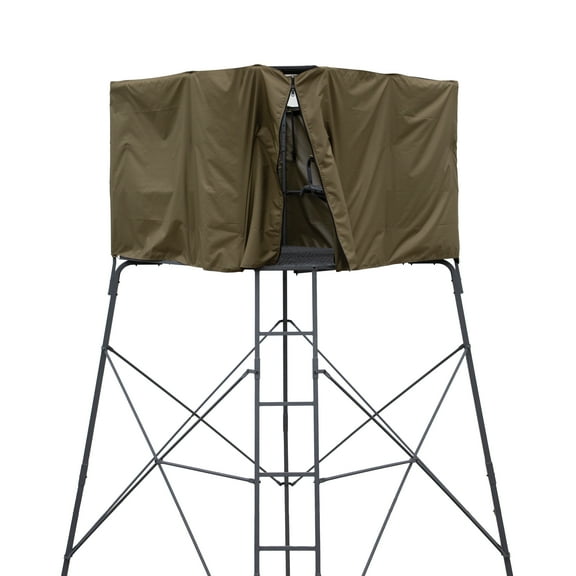 Rivers Edge® Quad Pod Concealment Kit, Conceals Movement, Blocks Wind, Durable, Solution-Dyed, Fade Resistant, Easy Attachment, For Use With Rivers Edge® Quad Pod, RE795